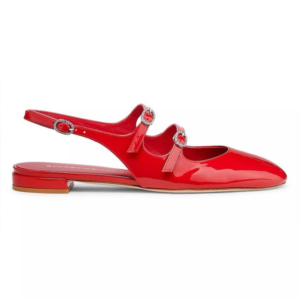 Stuart Weitzman Claris Mary Jane slingback shoe Size 6 - Picture 5 of 10
